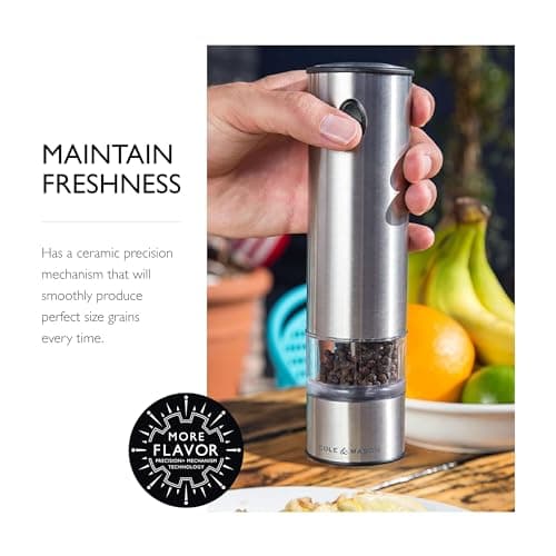 Cole & Mason Battersea Electronic Salt and Pepper Mill Gift Set thumbnail 5