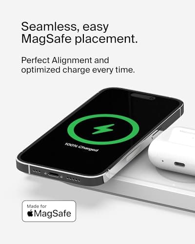 Belkin BoostCharge Pro 3-in-1 Wireless MagSafe Charging Pad thumbnail 3