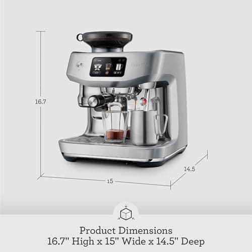 Breville Oracle Jet Espresso Machine, Brushed Stainless Steel thumbnail 3
