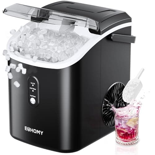 Kndko Countertop Ice Maker with Handle - image 1