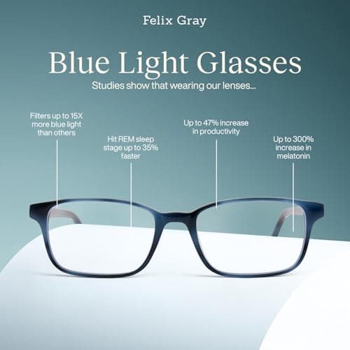 Felix Gray Carver Blue Light Glasses thumbnail 2