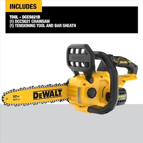 DeWalt DCCS620B 20V MAX XR Compact Chainsaw thumbnail 2
