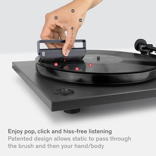 Boundless Audio Record Cleaner Brush - Carbon Fiber Anti-Static thumbnail 3