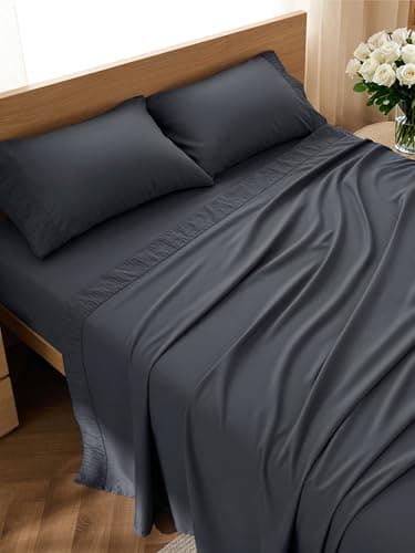 Bedsure Full Size Bed Sheets - 4 Pieces Soft Full Sheet Set