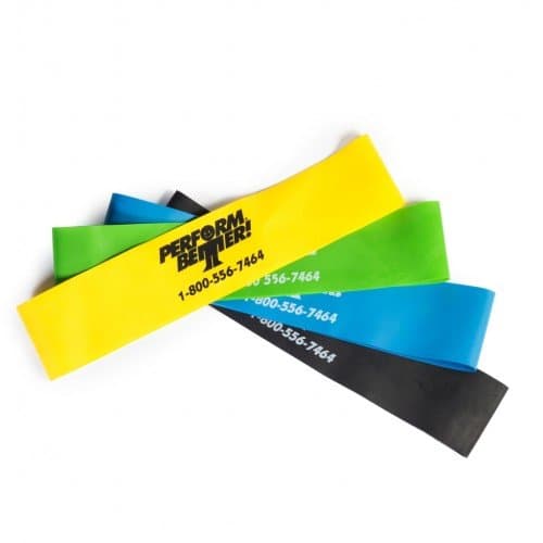 Perform Better Mini Band Resistance Loop Exercise Bands (Set of 4) - image 1