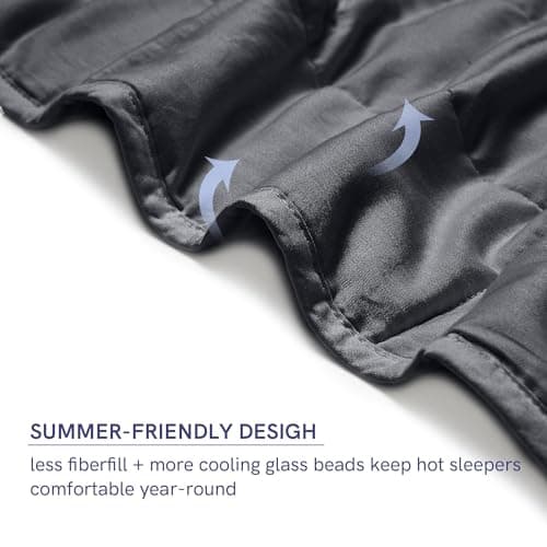 YnM Weighted Blanket (15 lbs, Queen) thumbnail 4