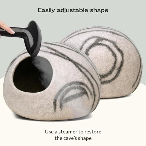 MEOWFIA Premium Felt Cat Cave Bed thumbnail 5