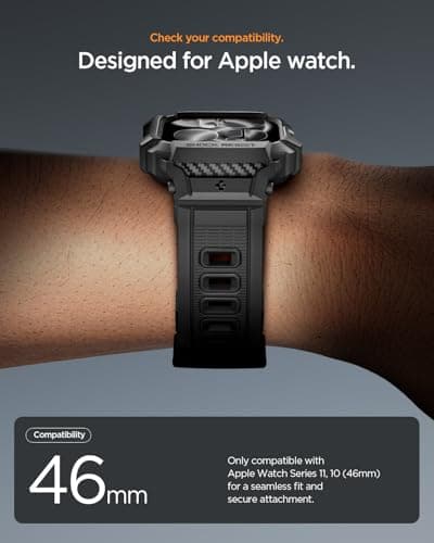 Spigen for Apple Watch Series 11/10 46mm Band with Case (fits Series 12) thumbnail 2