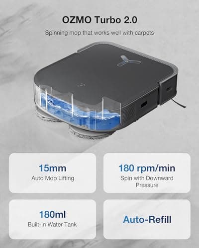 ECOVACS DEEBOT X2 Omni Robot Vacuum & Mop thumbnail 5