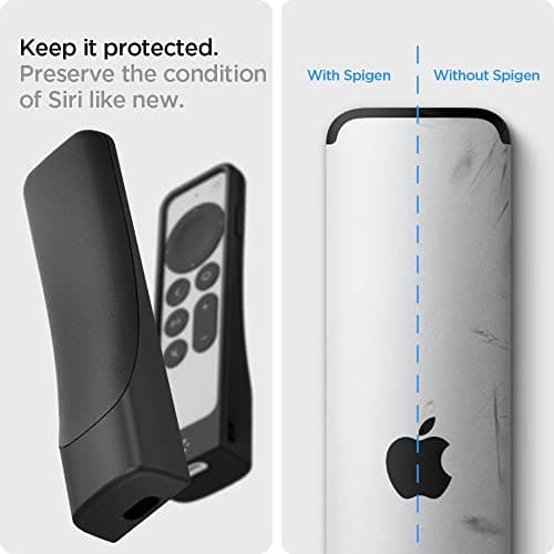 Spigen for Apple TV Siri Remote Case, Silicone Fit thumbnail 5