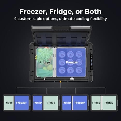 Whynter FM-62DZ Dual Zone Portable Refrigerator thumbnail 2