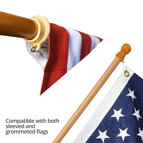 Anley Standard 4ft PVC In-Ground Flagpole Sleeve thumbnail 5