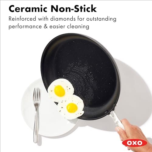 OXO Good Grips Pro Hard Anodized Nonstick 12-Inch Fry Pan thumbnail 2