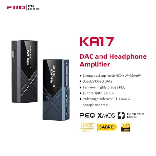 FiiO KA17 Portable USB DAC/Amp thumbnail 2