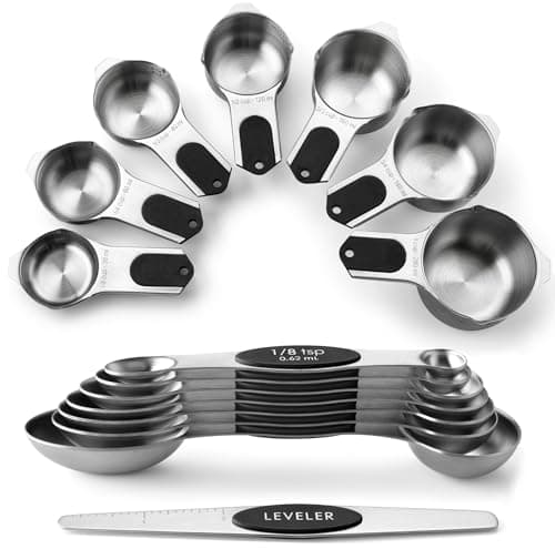 Spring Chef Magnetic Measuring Cups and Spoons Set of 15 - image 1