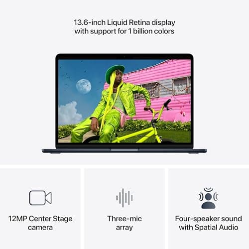 Apple MacBook Air 13-inch (M3, 8GB RAM, 256GB SSD) thumbnail 5