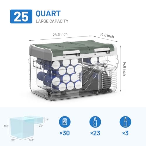 Alpicool CF25 Portable Refrigerator thumbnail 3