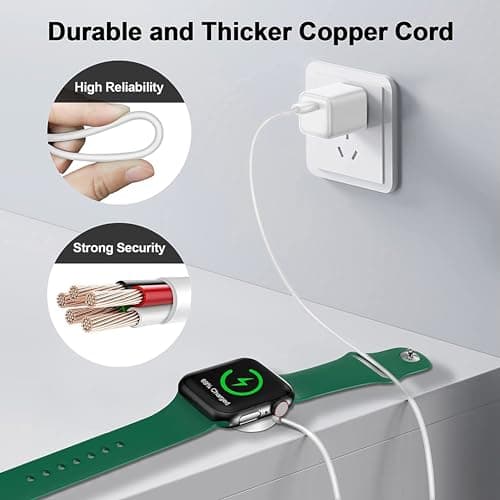 2026 Upgraded Apple Watch Charger Magnetic USB-C Cable thumbnail 5