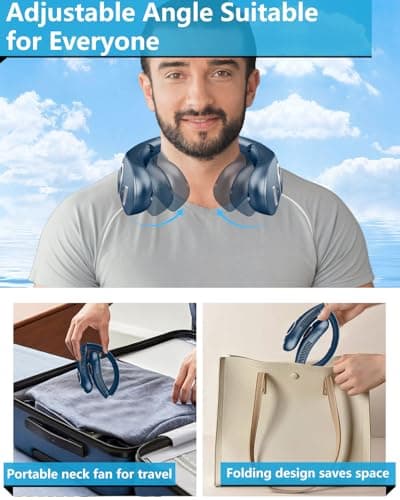 COMFYHOME Hands-Free Neck Misting Fan thumbnail 4