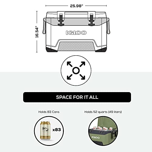 Igloo BMX 52 Quart Cooler thumbnail 5