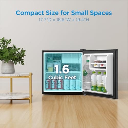 Midea 1.6 Cu.ft Mini Fridge, Energy Star Certified thumbnail 2