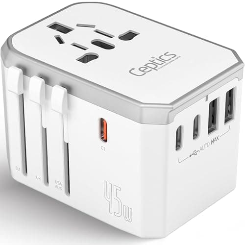 Ceptics 6-in-1 Universal Travel Adapter (PD 70W) - image 1