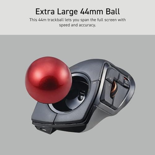 ELECOM DEFT Pro Wireless Trackball Mouse thumbnail 4