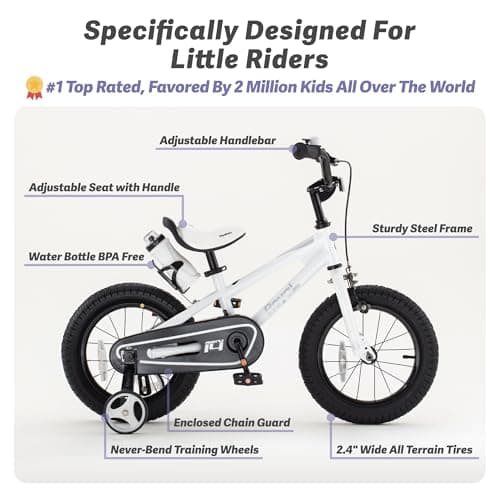 RoyalBaby Freestyle Kids Bike 16-Inch thumbnail 2