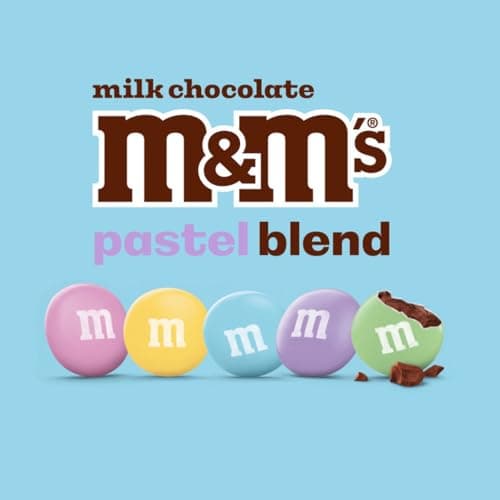 M&M'S Easter Milk Chocolate Candy Pastel Blend, Party Size 38 oz thumbnail 5