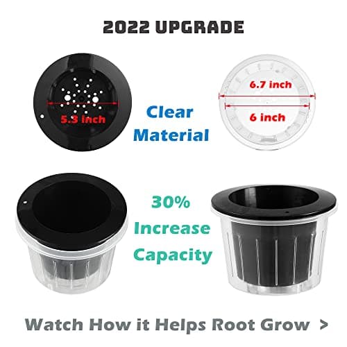 DEELF 6 Pack 6.7 Inch Self-Watering Planters thumbnail 2