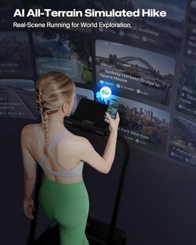 UREVO Strol 2E Smart 2-in-1 Folding Treadmill thumbnail 3