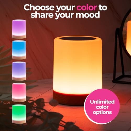LuvLink Friendship Lamps - WiFi Touch Lamp Set of Two thumbnail 5