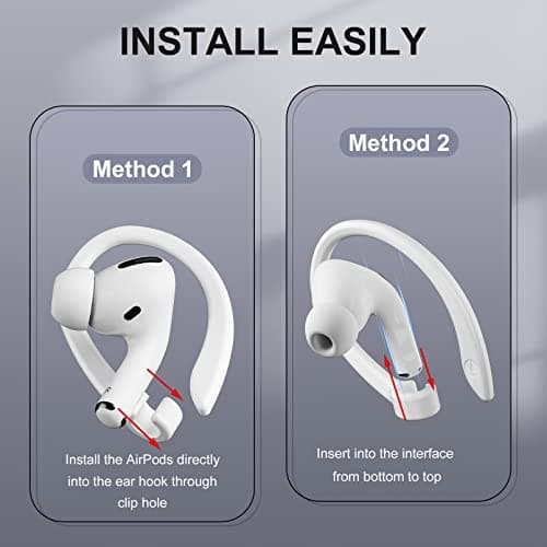 ICARERSPACE 2 Pairs AirPods Ear Hooks thumbnail 5