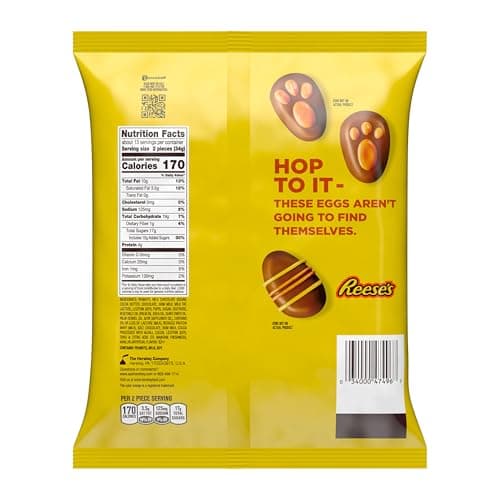 REESE'S Milk Chocolate Peanut Butter Eggs, 1.2 oz (36 Count) thumbnail 2