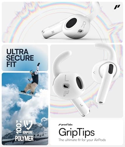 Proof Labs 4 Pairs AirPods 4 Ear Hooks Covers with Pouch thumbnail 4