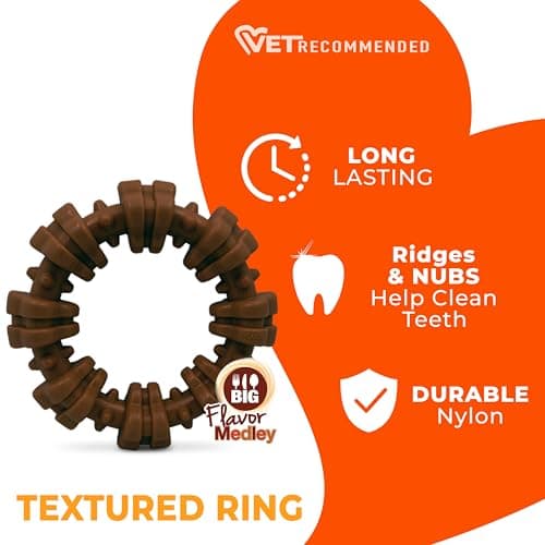 Nylabone Power Chew Textured Ring thumbnail 4