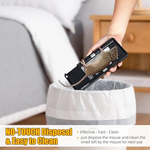 2-Pack High Voltage Electric Mouse Trap Zapper thumbnail 4