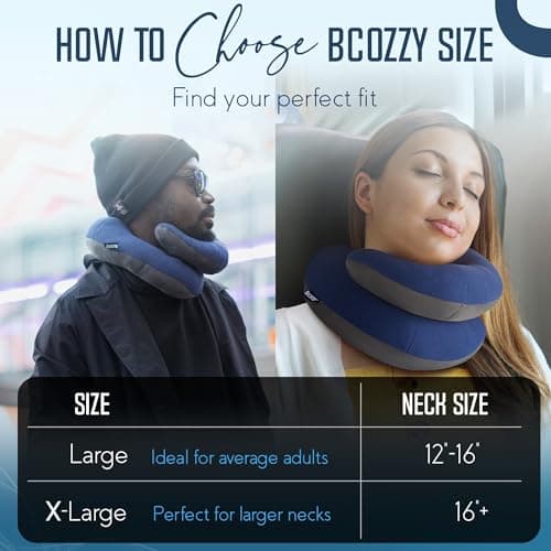 BCOZZY Chin Supporting Travel Neck Pillow thumbnail 5