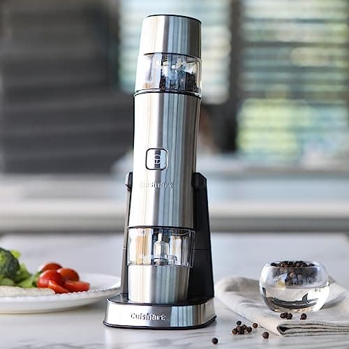Cuisinart SG-3 Stainless Steel Rechargeable Salt, Pepper and Spice Mill thumbnail 2