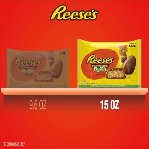 REESE'S Milk Chocolate Peanut Butter Eggs, 1.2 oz (36 Count) thumbnail 4