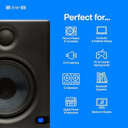 PreSonus Eris E5 XT Studio Monitor thumbnail 3