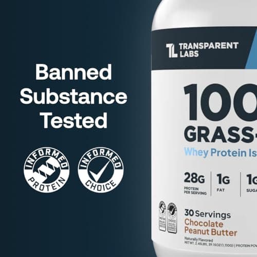 Transparent Labs 100% Grass-Fed Whey Protein Isolate thumbnail 2
