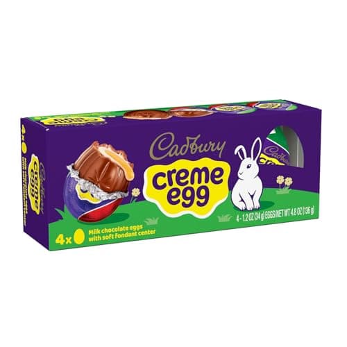 CADBURY CREME EGG Milk Chocolate Candy (4 Count) thumbnail 2