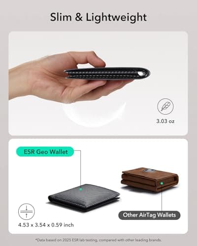 ESR AirTag Holder for Wallet (Slim Card Insert) thumbnail 5