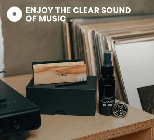 EVEO 4-in-1 Vinyl Record Cleaning Kit thumbnail 5