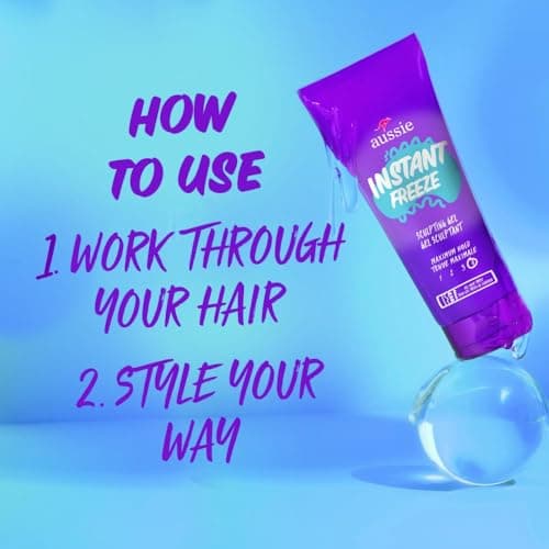 Aussie Instant Freeze Sculpting Hair Gel thumbnail 5