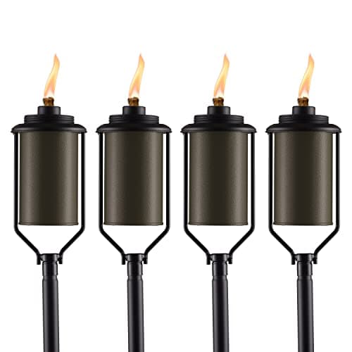TIKI Brand Easy Install Metal Torch (4-Pack) - image 1