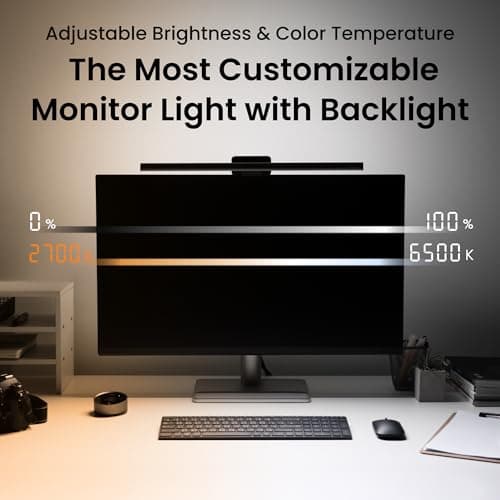 BenQ ScreenBar Halo LED Monitor Light Bar thumbnail 4