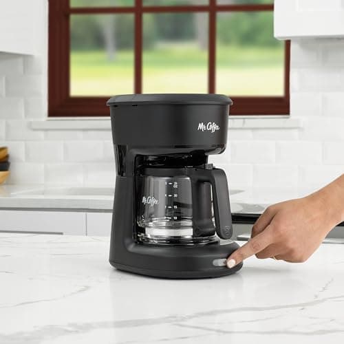 Mr. Coffee® 5-Cup Mini Brew Switch Coffee Maker, Black thumbnail 5