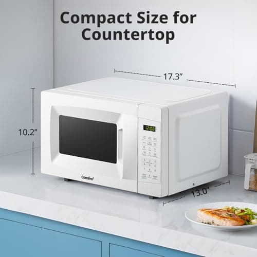 COMFEE' Countertop Microwave Oven, 0.7 Cu.Ft thumbnail 5